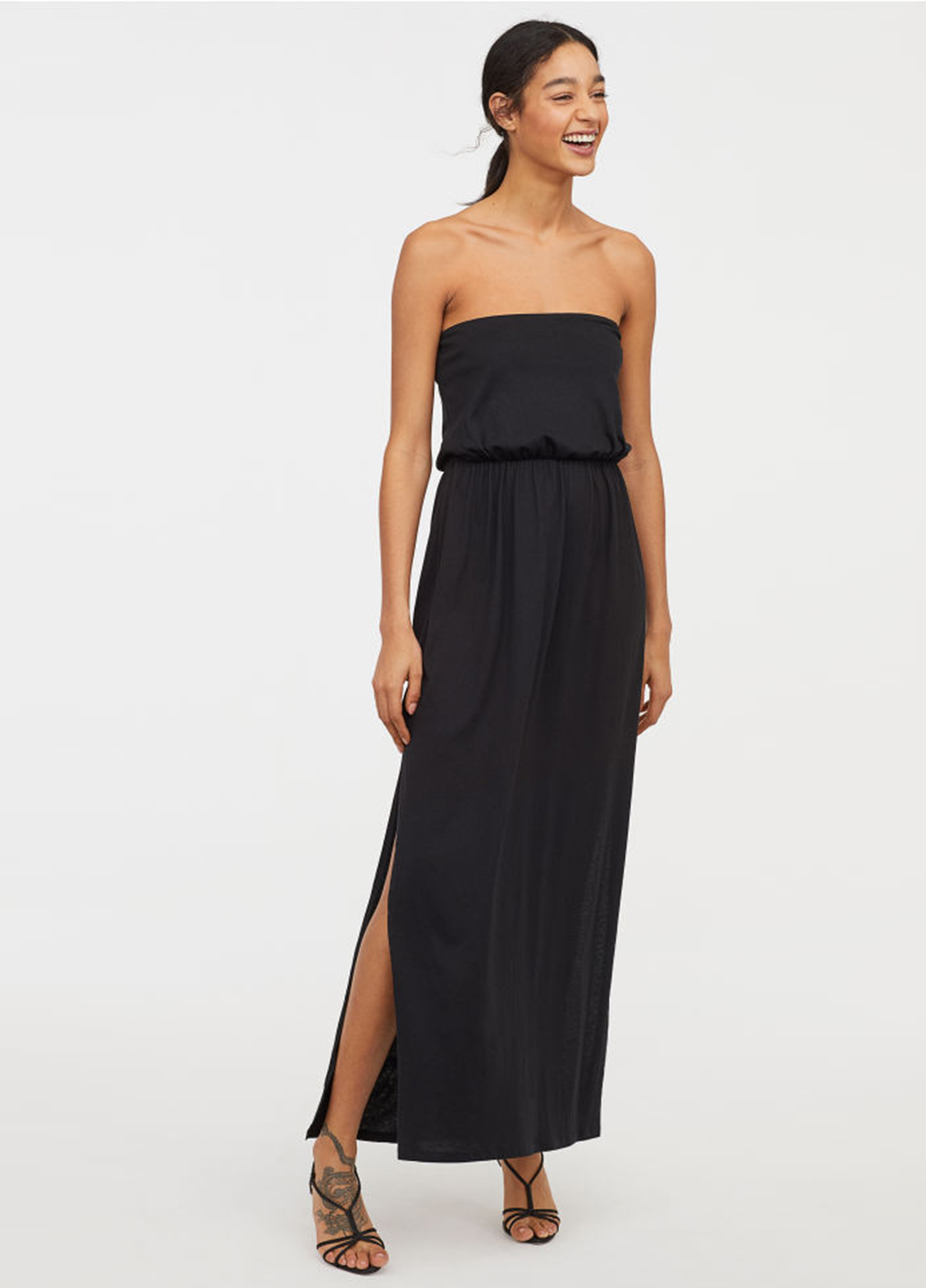 

Платье H&M  Черный 0220094_черн_06, Платье H&M S Черный 0220094_черн_06