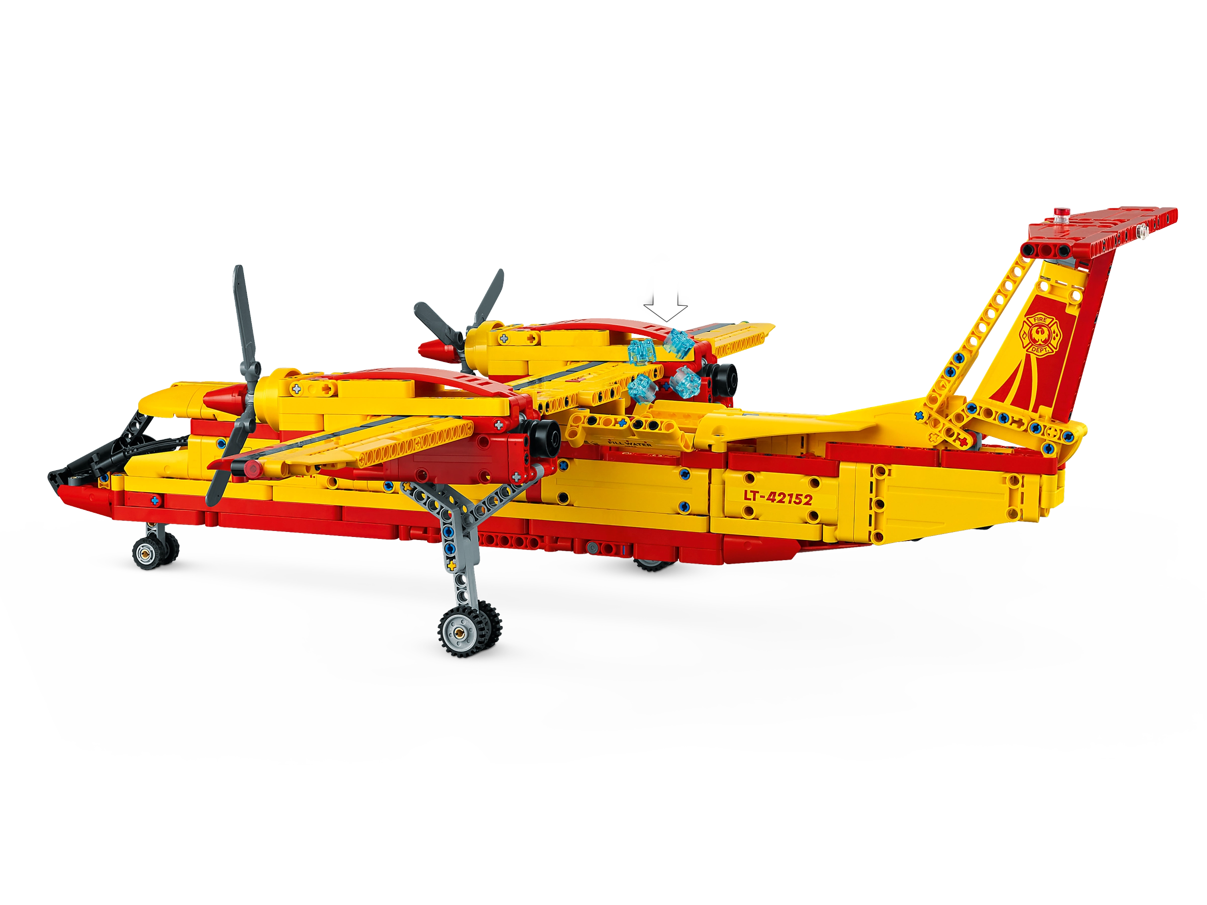 фото Блочный конструктор LEGO Technic Пожарный самолёт (42152)