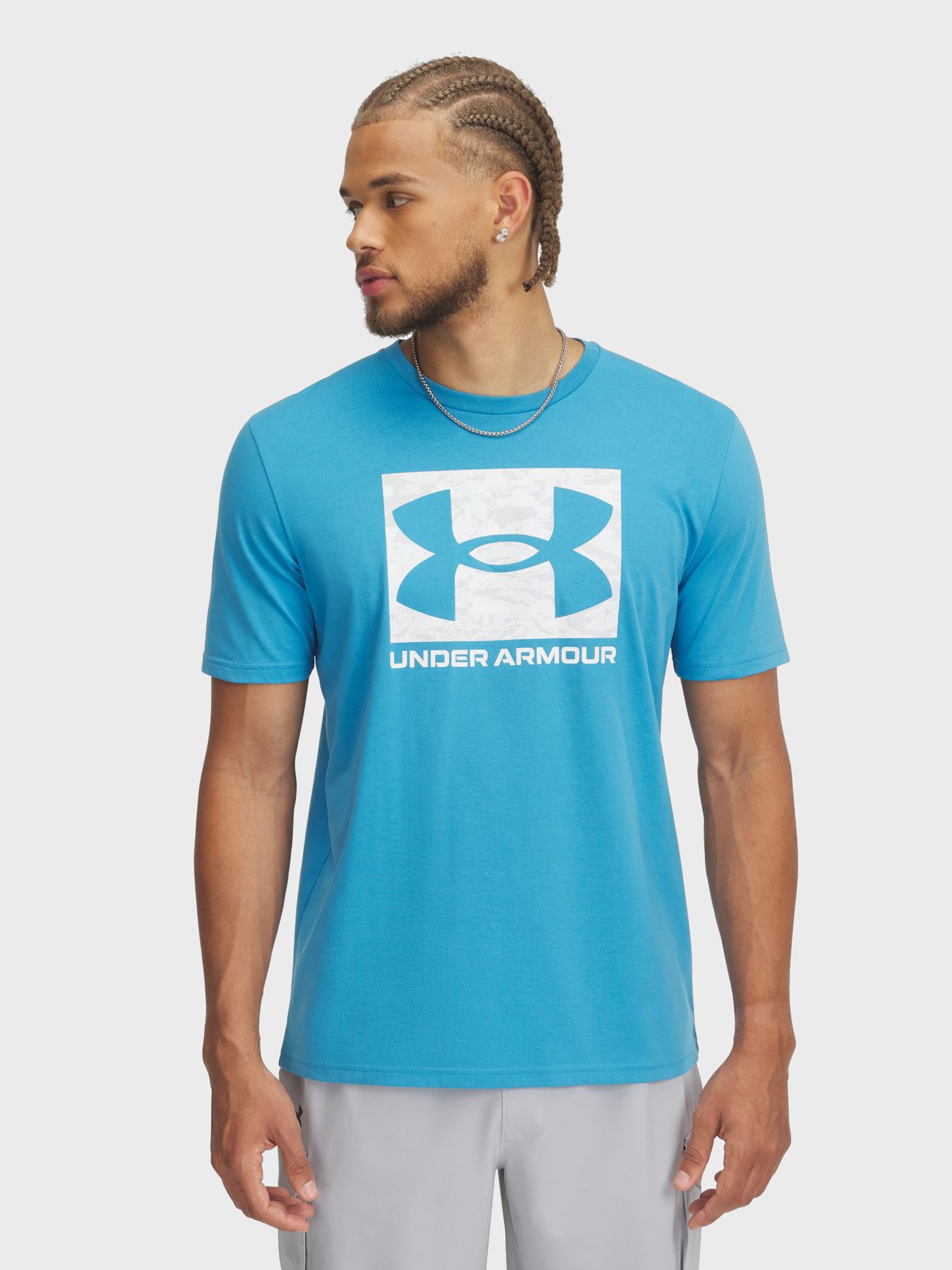 Футболка довга чоловіча Under Armour Ua Abc Camo Boxed Logo Ss 1361673-452 L Блакитна від Rozetka на платформі USKIDKA Акція на Футболка довга чоловіча Under Armour Ua Abc Camo Boxed Logo Ss 1361673-452 L Блакитна від Rozetka