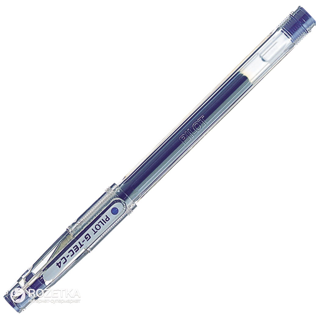 Ручка лайнер Pilot BL-GC4-L Синяя 0.4 мм Прозрачный корпус ...