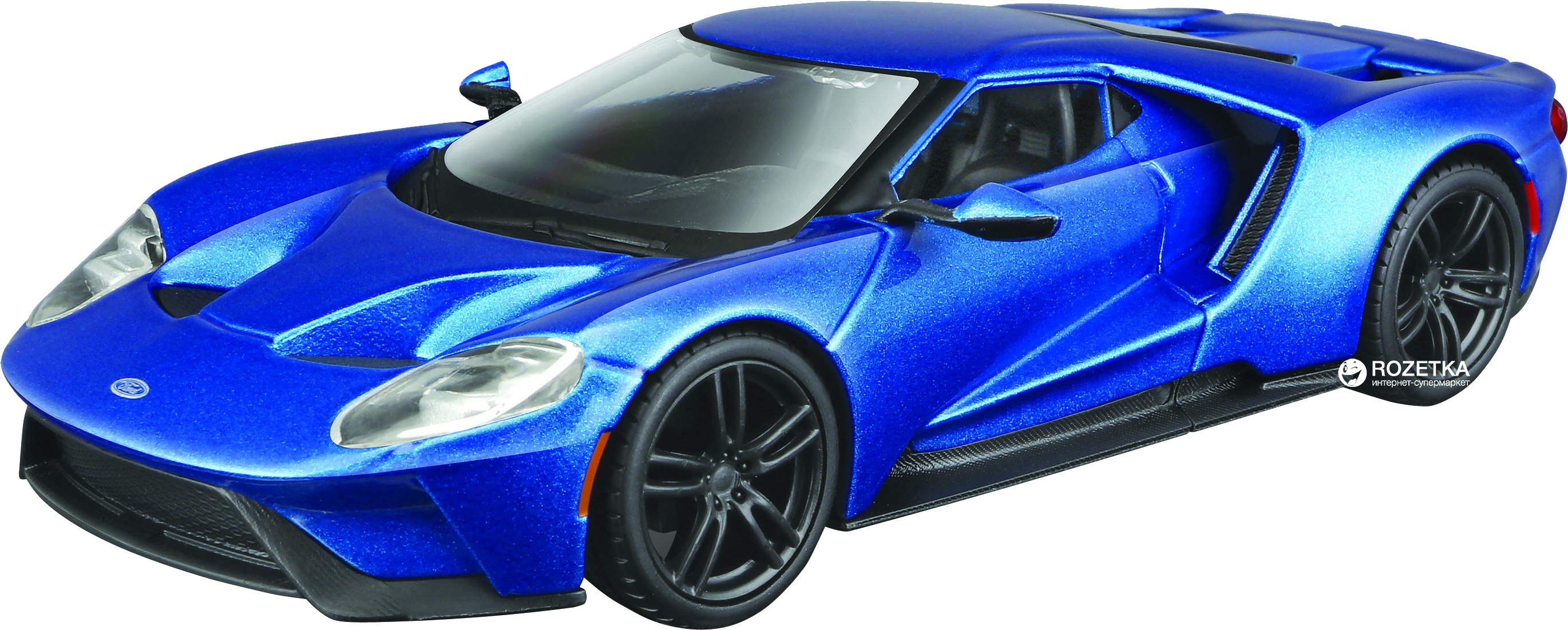 

Автомодель Bburago (1:32) Ford GT (18-43043) голубой