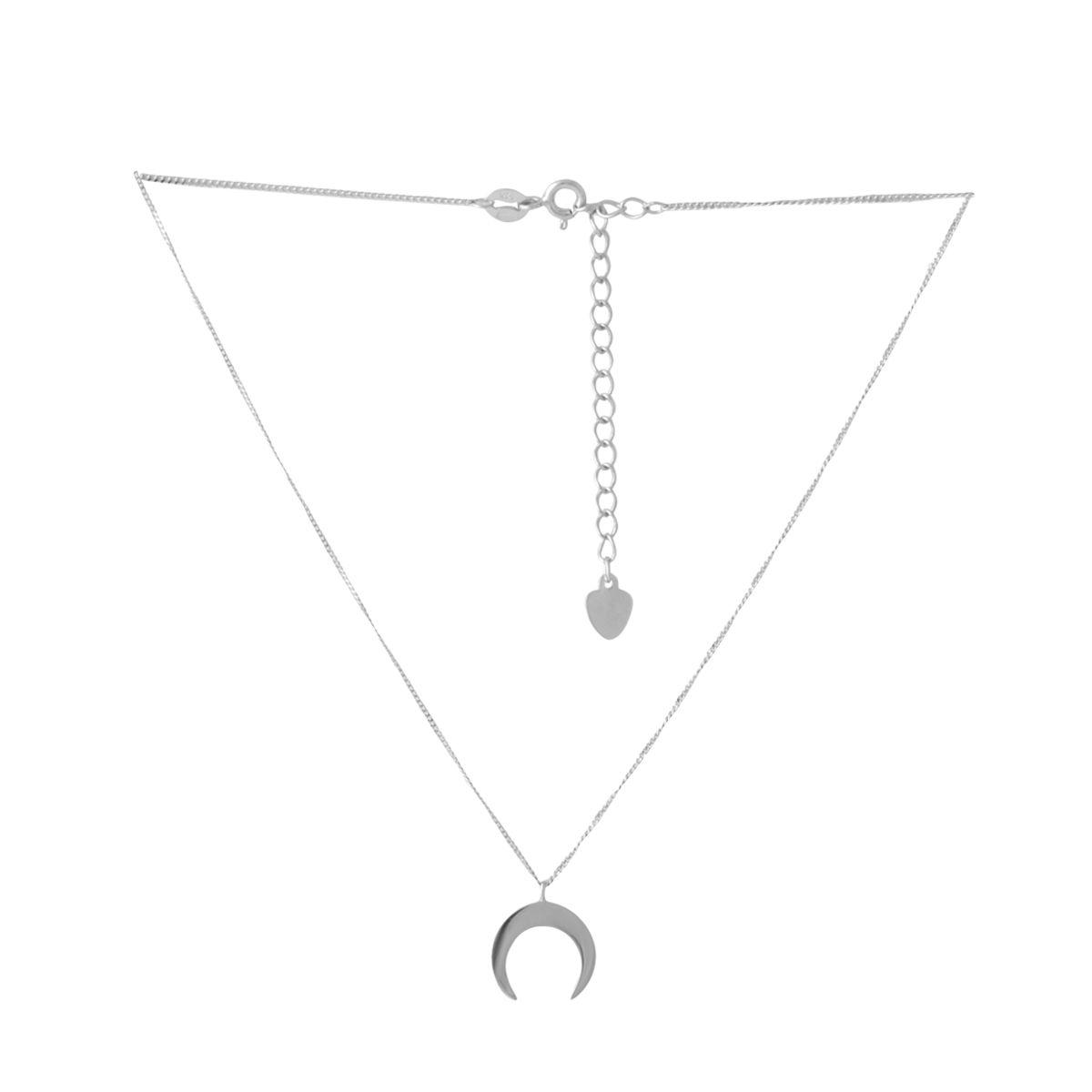 

Серебряное колье без камней 2052760 50 см