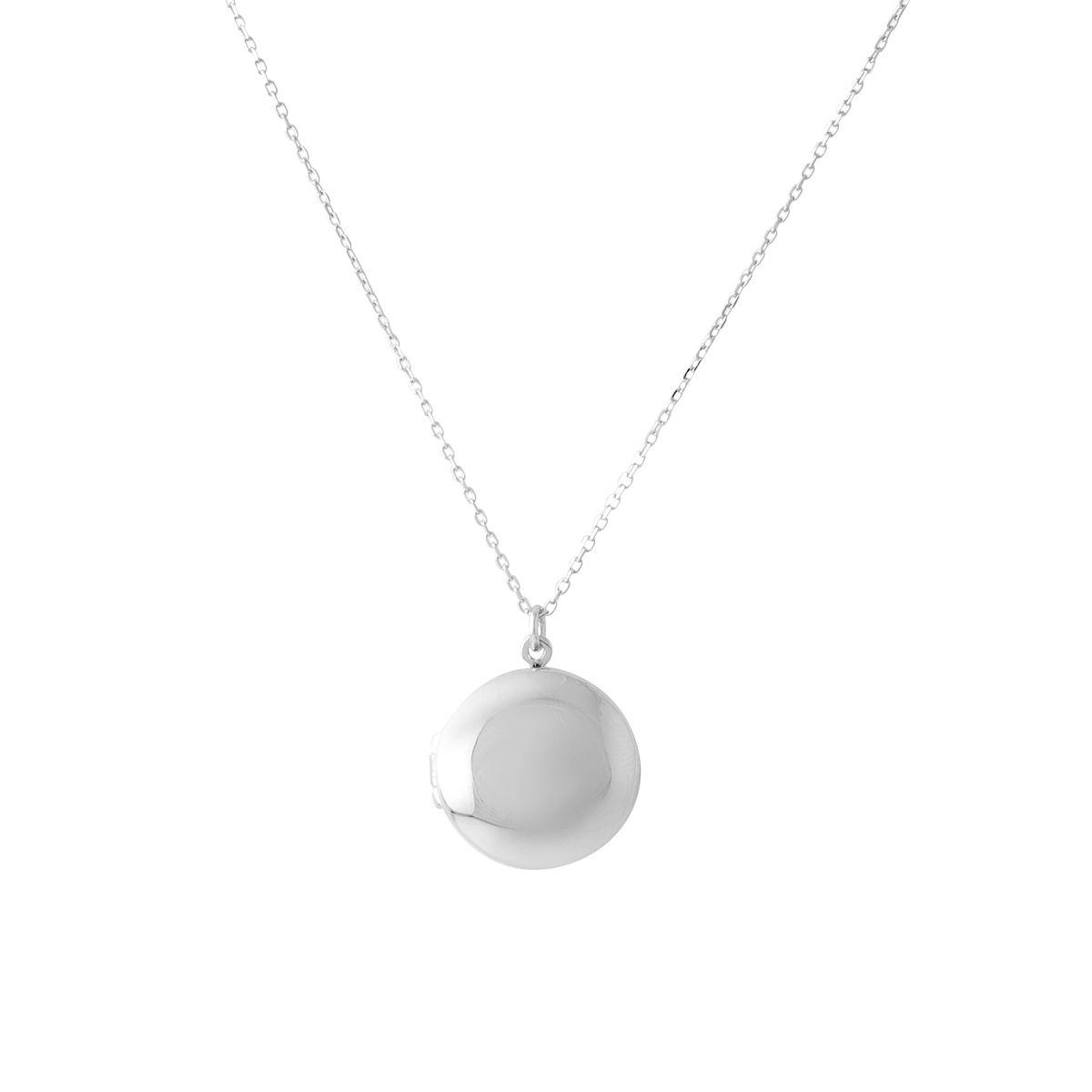 

Серебряное колье без камней 2063988 50 см