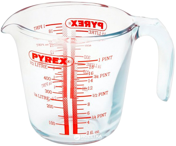 

Мерный стакан Pyrex Classic 0.5 л