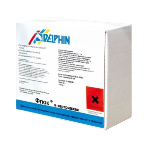 

Флок у картриджах Delphin 1 кг