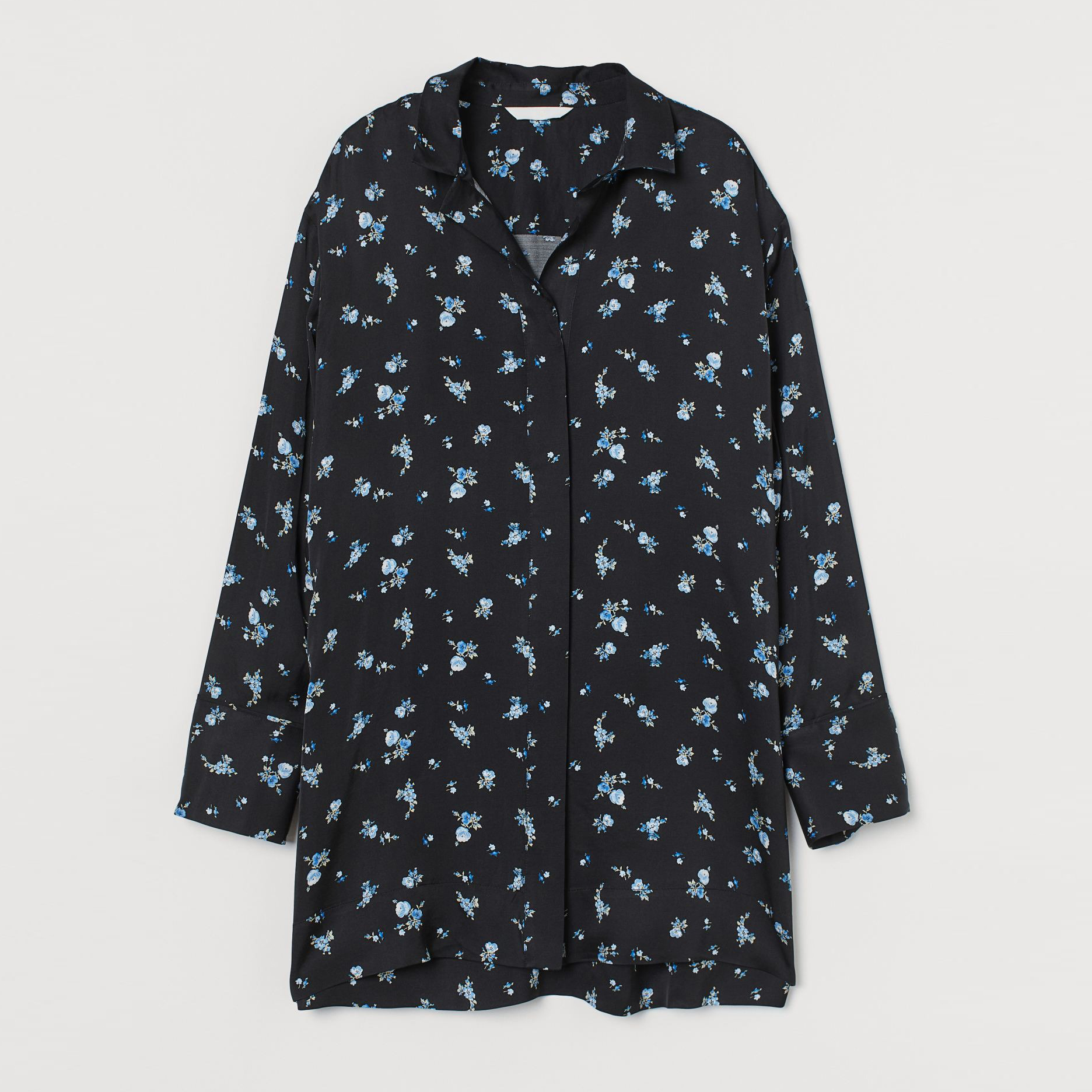 Блузка жіноча H&M 9780233wer XS Чорна з блакитним від Rozetka на платформі USKIDKA Акція на Блузка жіноча H&M 9780233wer XS Чорна з блакитним від Rozetka