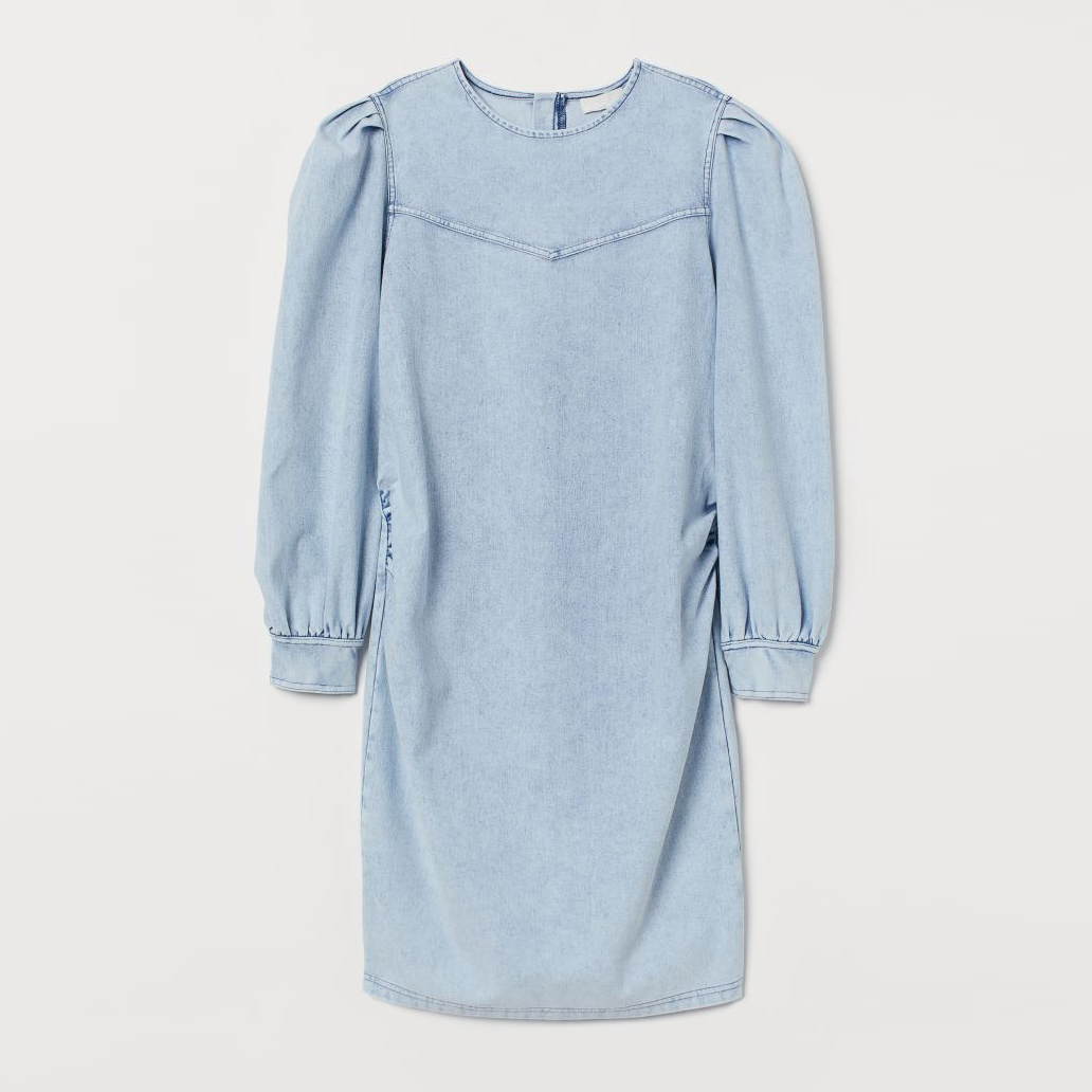 Сукня для вагітних міді осіннє жіноче H&M 8356951wer M Блакитне від Rozetka на платформі USKIDKA Акція на Сукня для вагітних міді осіннє жіноче H&M 8356951wer M Блакитне від Rozetka
