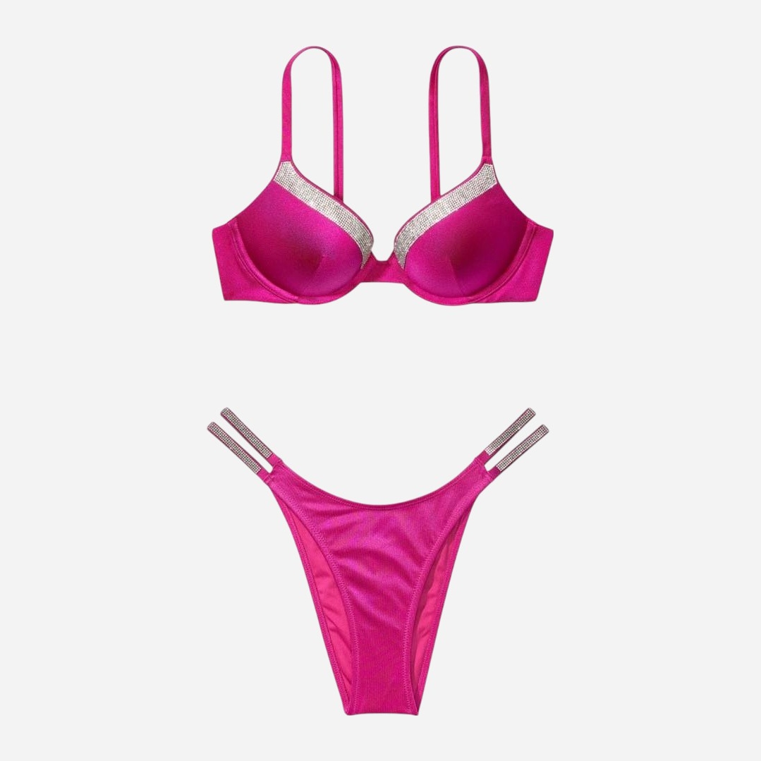 Купальник роздільний жіночий Victoria's Secret 635304904 32B/XS Рожевий від Rozetka на платформі USKIDKA Акція на Купальник роздільний жіночий Victoria's Secret 635304904 32B/XS Рожевий від Rozetka