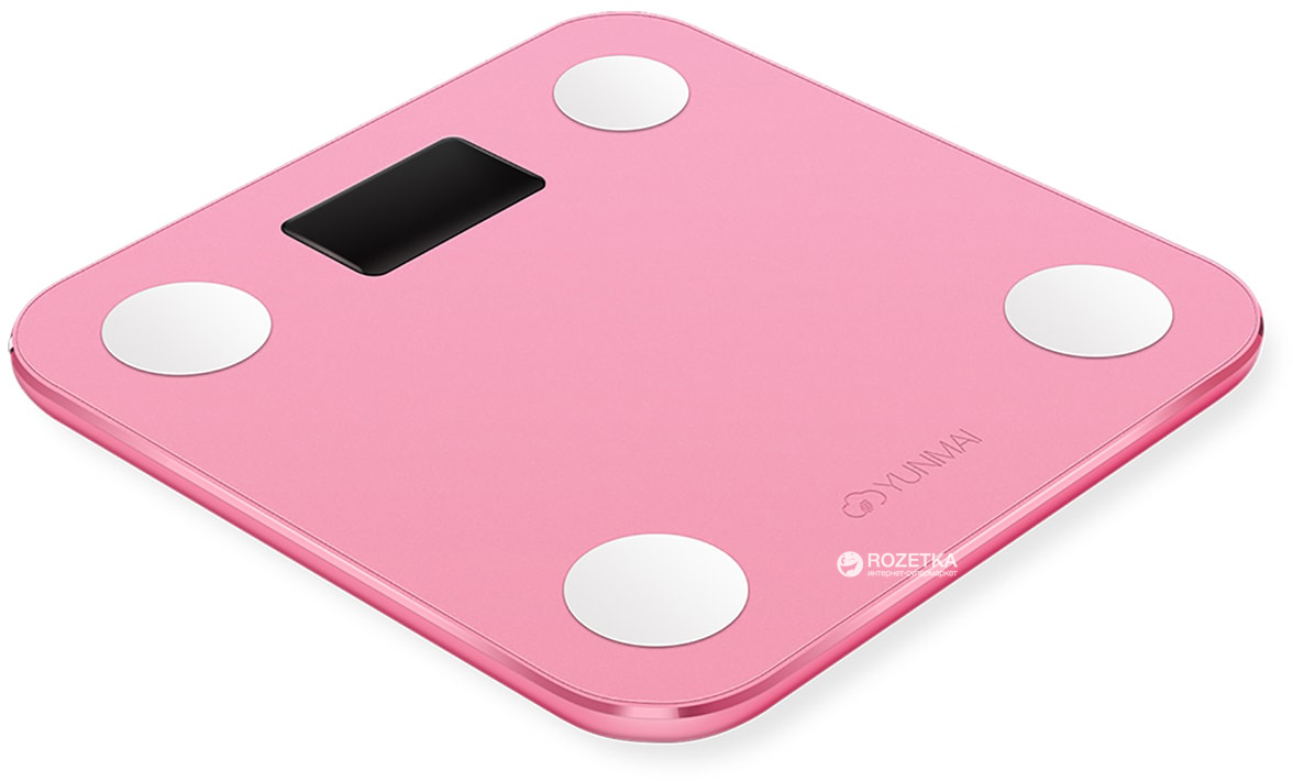 Yunmai Mini Bluetooth Smart Bathroom Scale - Pink