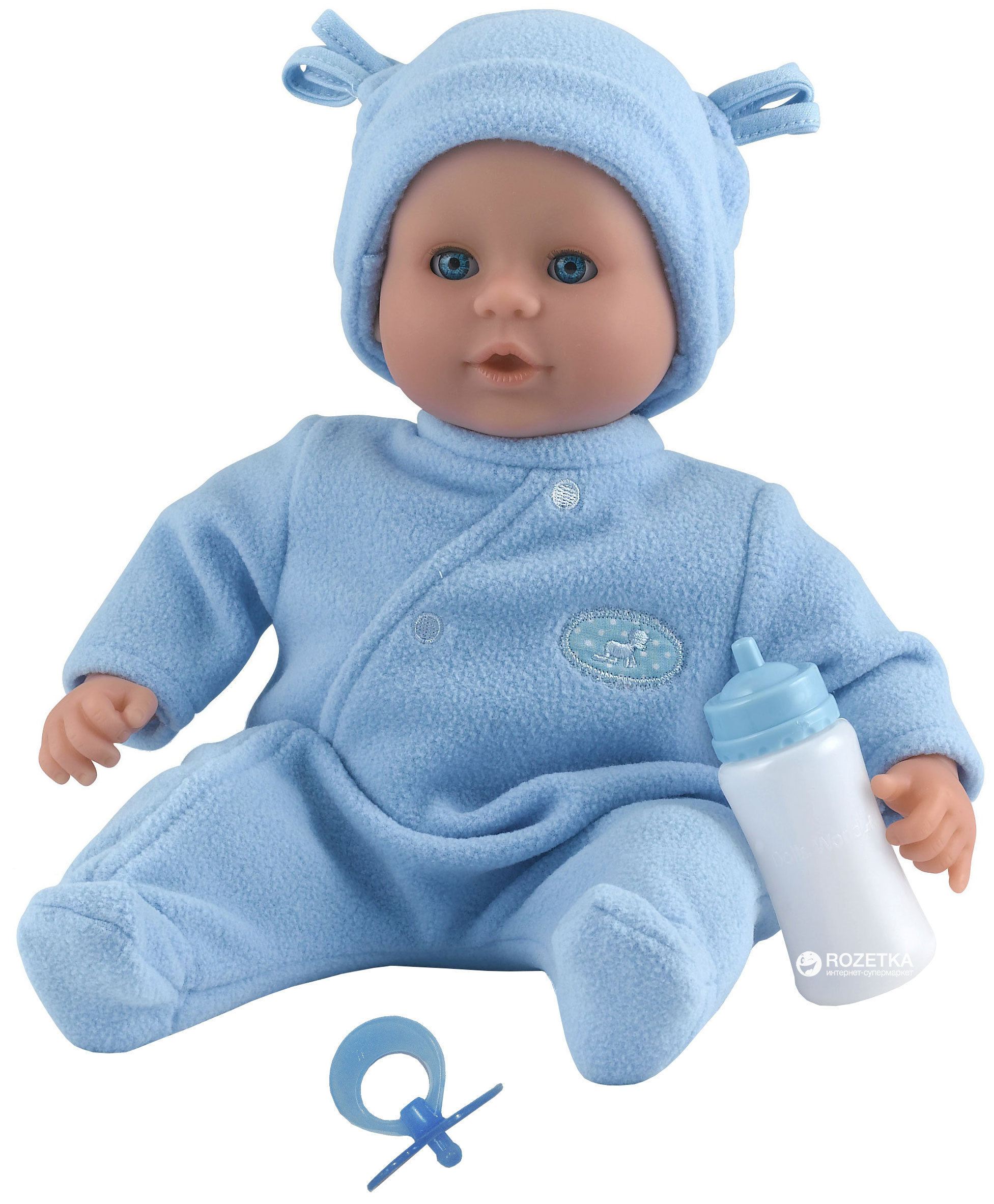 

Кукла DollsWorld "Моя жемчужина " в голубом 38 см (8103)
