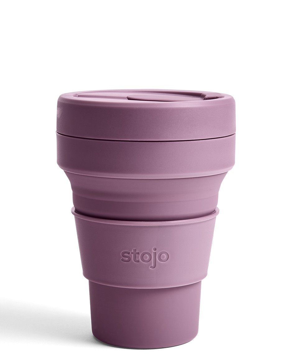 

Чашка складная Stojo 355 мл Plum
