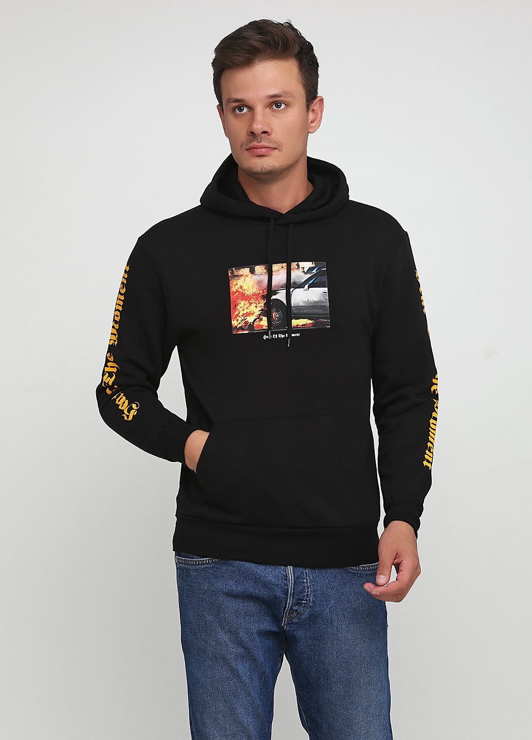 

Худи H&M L черный 5510458RP2