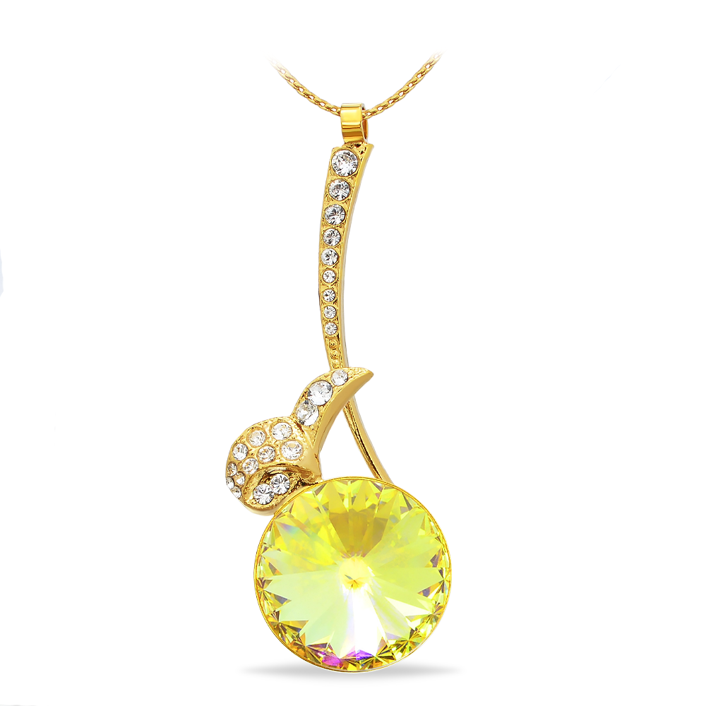 

Кулон с цепочкой KOBI APPLE со Swarovski модели 7730-2272-385