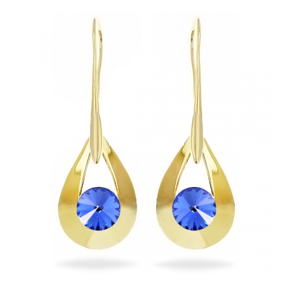 

Серьги KOBI LOREN 8 мм со Swarovski модели 7740-1166-06-35