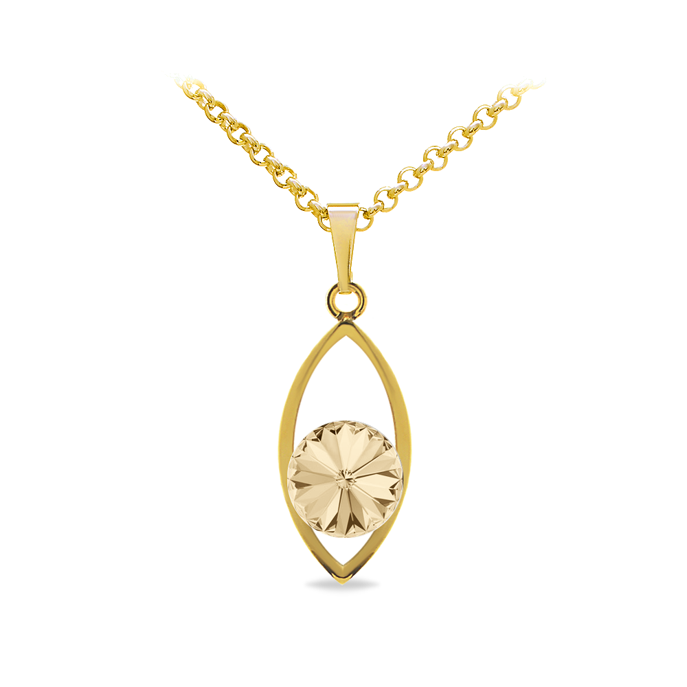 

Кулон c цепочкой KOBI MARTA со Swarovski 8 мм модели 7730-1497-395