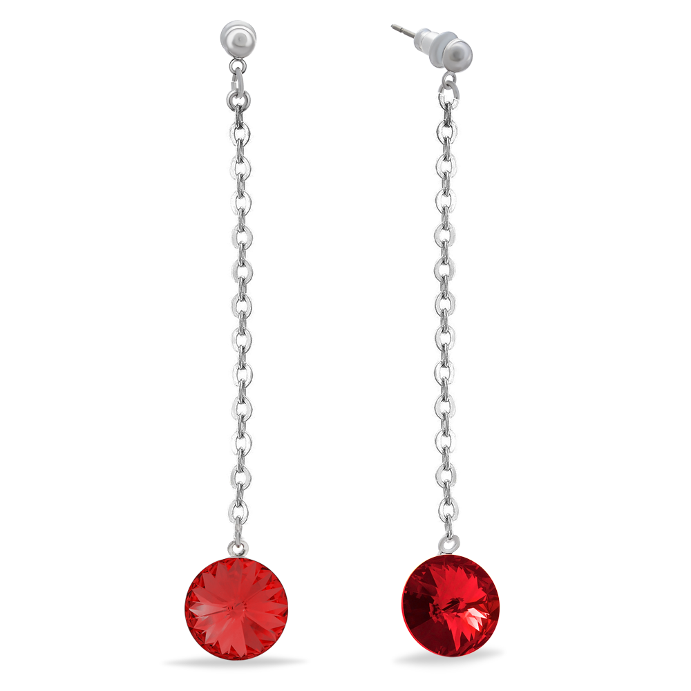

Серьги KOBI RIVOLI KOLO na retizek 10 мм со Swarovski модели 7740-1072-15-32