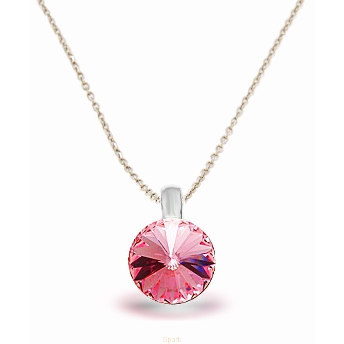 

Серебряный кулон c цепочкой SPARK CANDY со Swarovski модели N112212LR