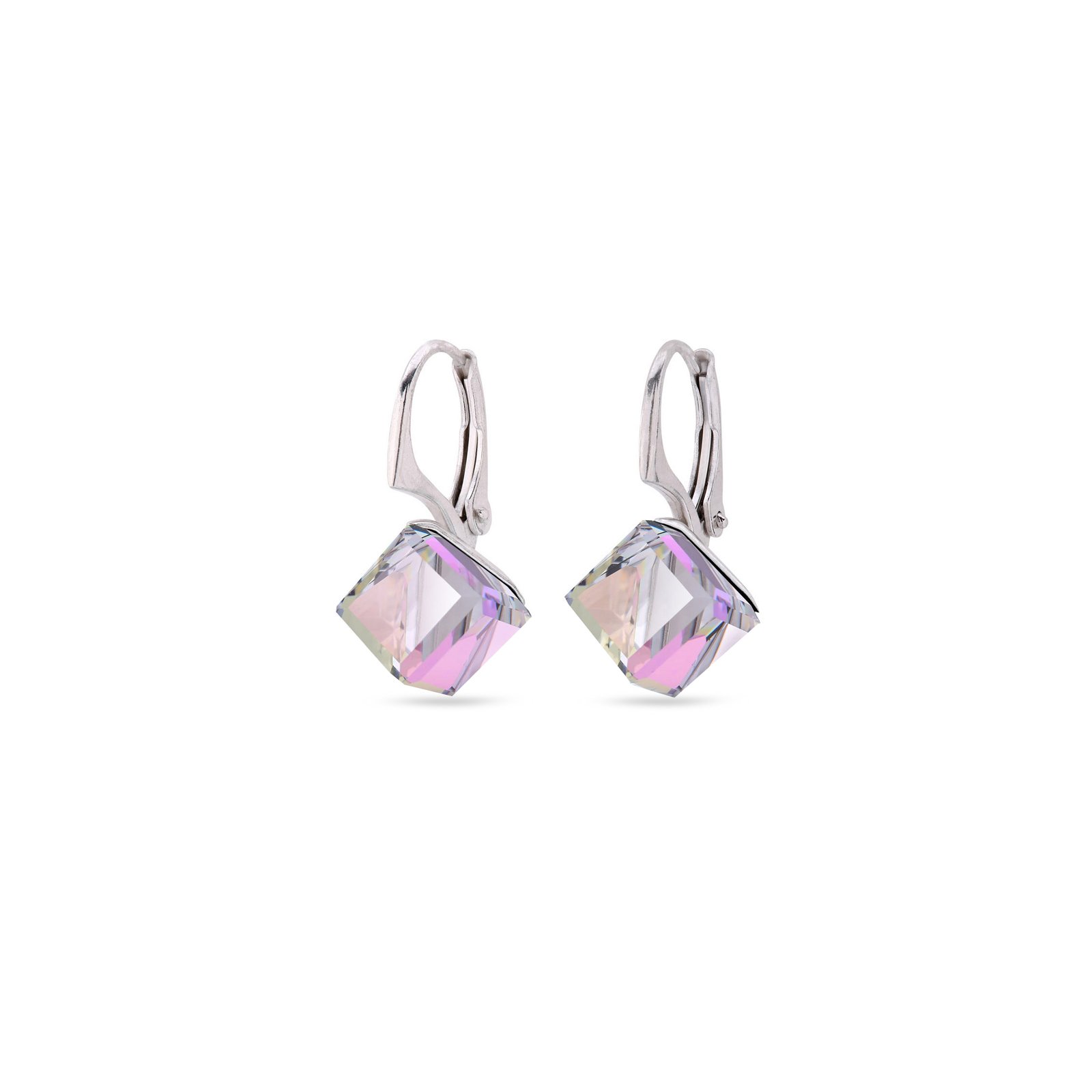 

Серебряные серьги SPARK Cube 8 мм со Swarovski модели KA48418VL