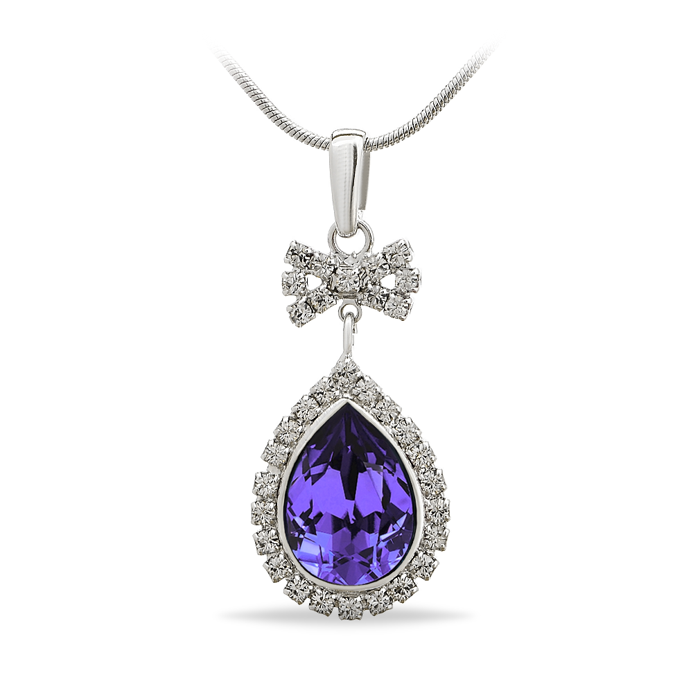 

Кулон c цепочкой KOBI KARINA STRAS со Swarovski модели 7730-1264-56