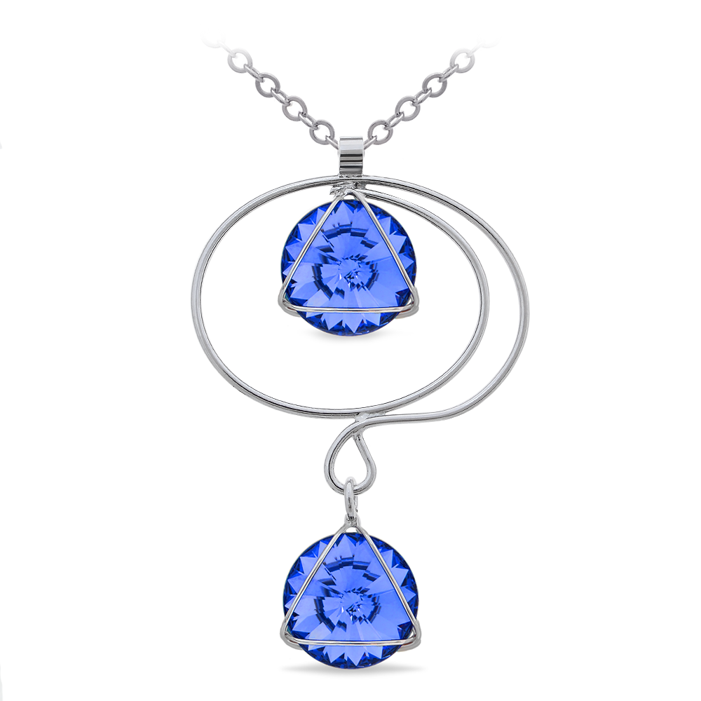 

Кулон c цепочкой KOBI GVEN со Swarovski модели 7730-1283-06-32