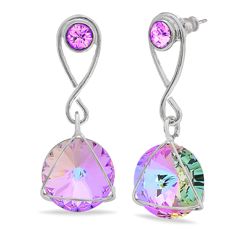

Серьги KOBI LUCY со Swarovski модели 7740-1168-22-32