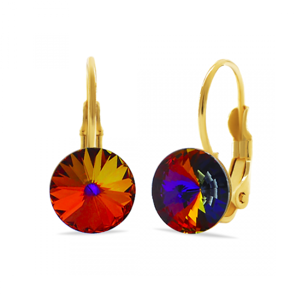 

Серьги KOBI RIVOLI 8 мм klapka со Swarovski модели 7740-1096-295