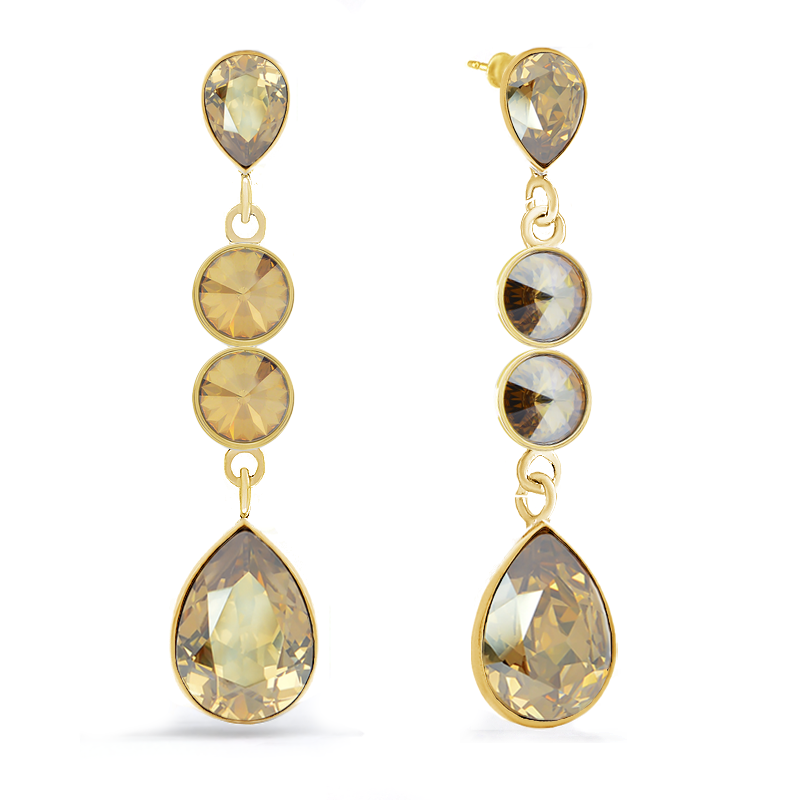 

Серьги KOBI ANIE со Swarovski модели 7740-1108-09-35