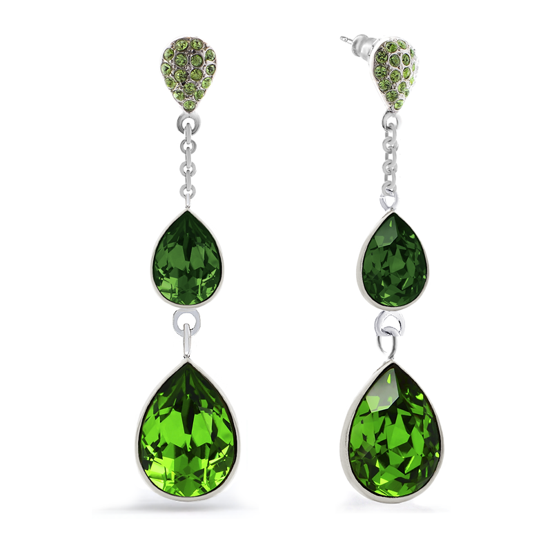 

Серьги KOBI ROBIN со Swarovski модели 7740-1138-08-32