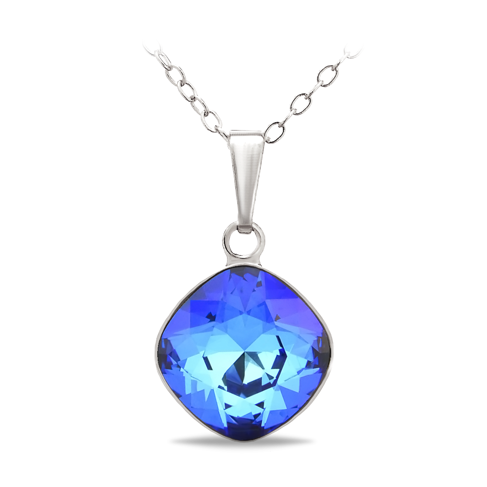 

Кулон c цепочкой KOBI IVONN 14*14 мм со Swarovski модели 7730-1369-216