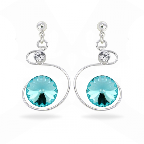 

Серьги KOBI FRAN со Swarovski модели 7740-1161-21-32