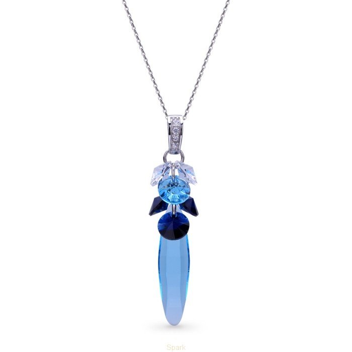 

Серебряный кулон c цепочкой SPARK Pinea со Swarovski модели NP6470AQ