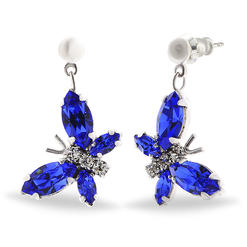 

Серьги KOBI MOTYLEK со Swarovski модели 7740-1176-46