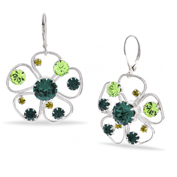

Серьги KOBI MADLEN со Swarovski модели 7740-2275-576