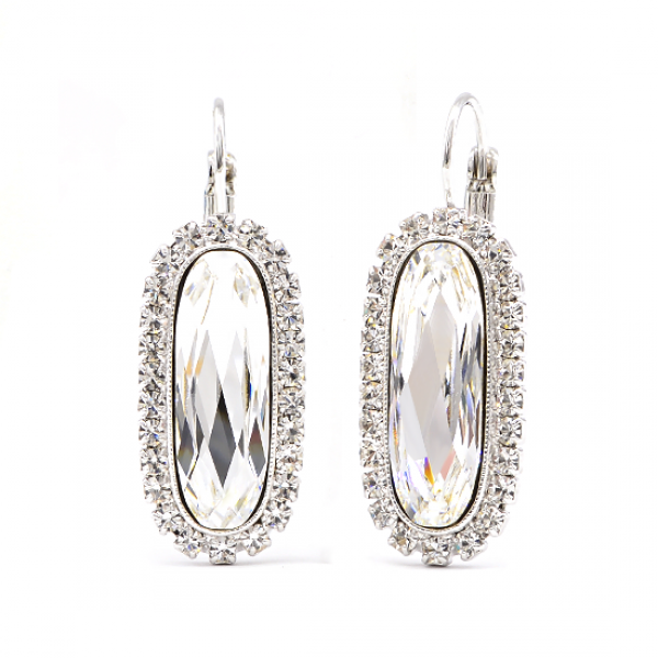 

Серьги KOBI OVAL SE STRASEM со Swarovski модели 7440-5525-02-32