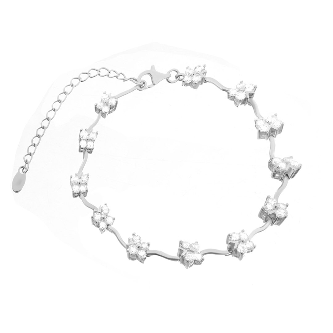 

Серебряный браслет Silvex925 с фианитом модели Б2Ф/477