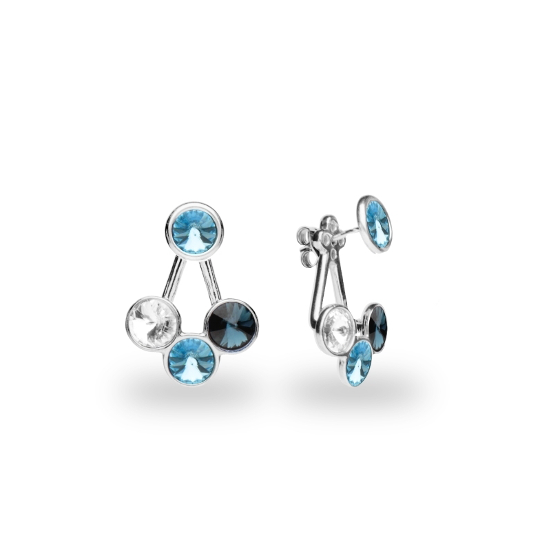 

Серебряные серьги SPARK Rotundus со Swarovski модели KJR1122SS29CM1