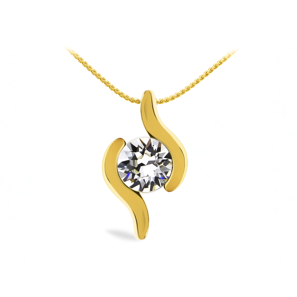 

Кулон c цепочкой KOBI SUSANA со Swarovski 8 мм модели 7730-8650-02-35