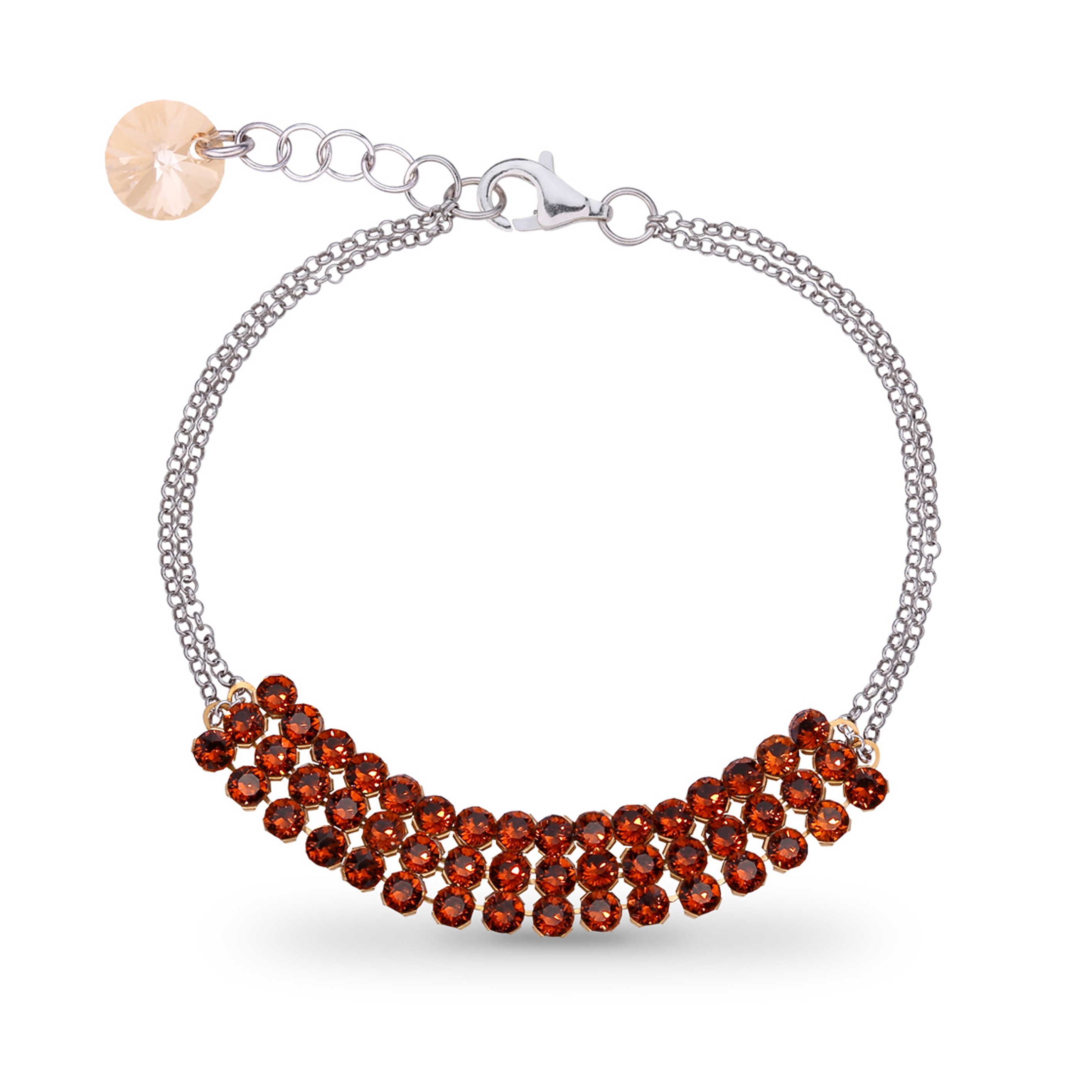 

Серебряный браслет SPARK Stylish со Swarovski модели B3MESH925ST