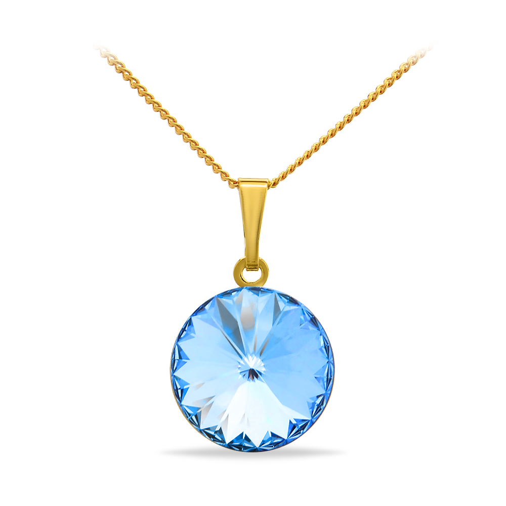 

Кулон c цепочкой KOBI RIVOLI 14 мм со Swarovski модели 7730-1187-12-35