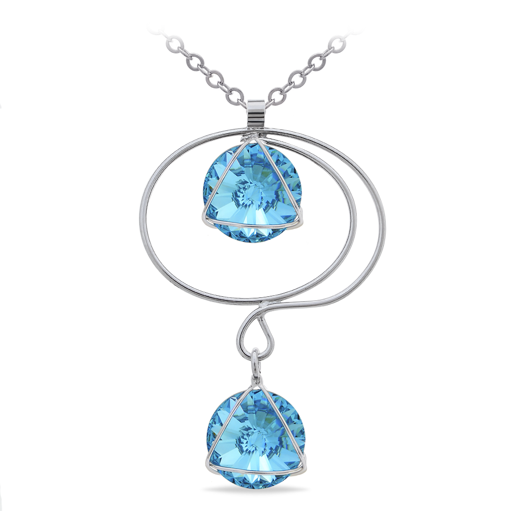

Кулон c цепочкой KOBI GVEN со Swarovski модели 7730-1283-12-32