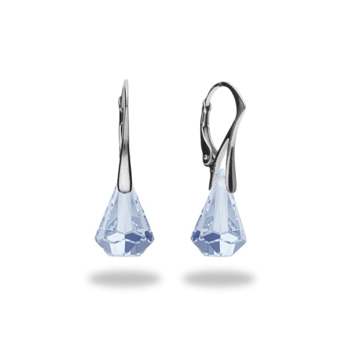 

Серебряные серьги SPARK Raindrop со Swarovski модели KW602214BLS