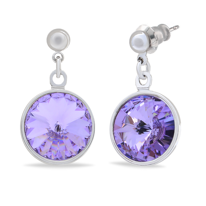 

Серьги KOBI RIVOLI KOLO 12 мм со Swarovski модели 7740-1076-10-32