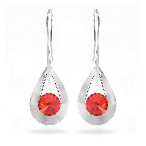 

Серьги KOBI LOREN 8 мм со Swarovski модели 7740-1166-15-32