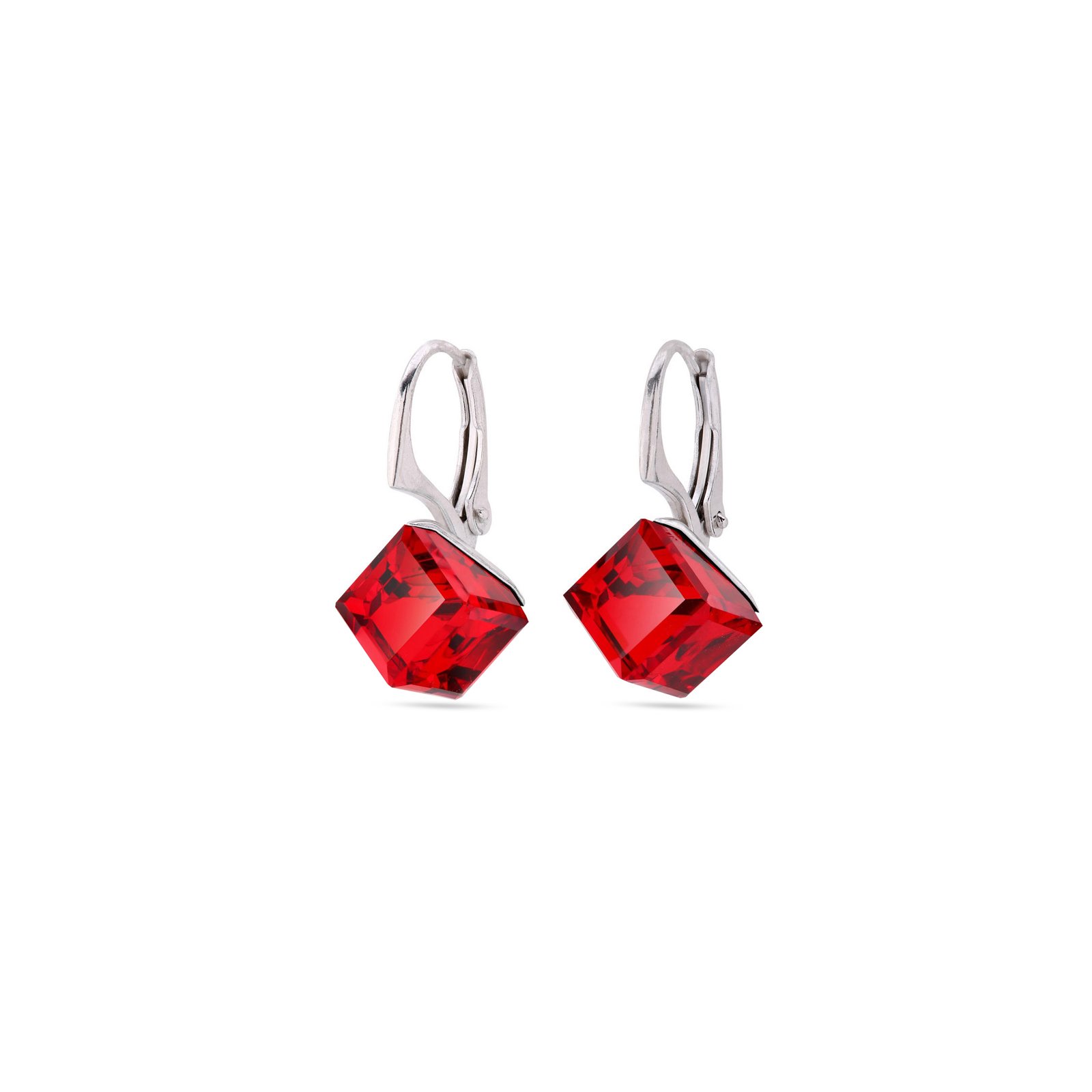 

Серебряные серьги SPARK Cube 8 мм со Swarovski модели KA48418LSI