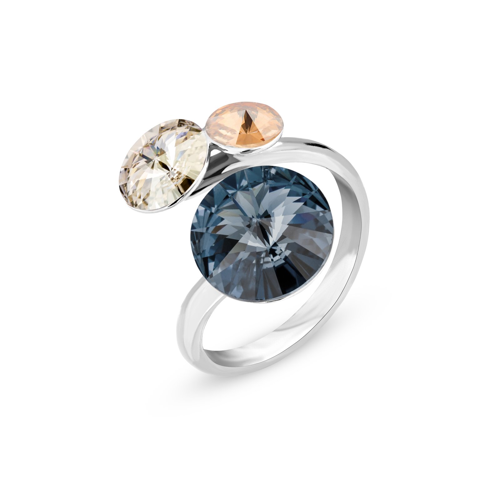 

Серебряное кольцо SPARK Lollipop со Swarovski модели P11223N