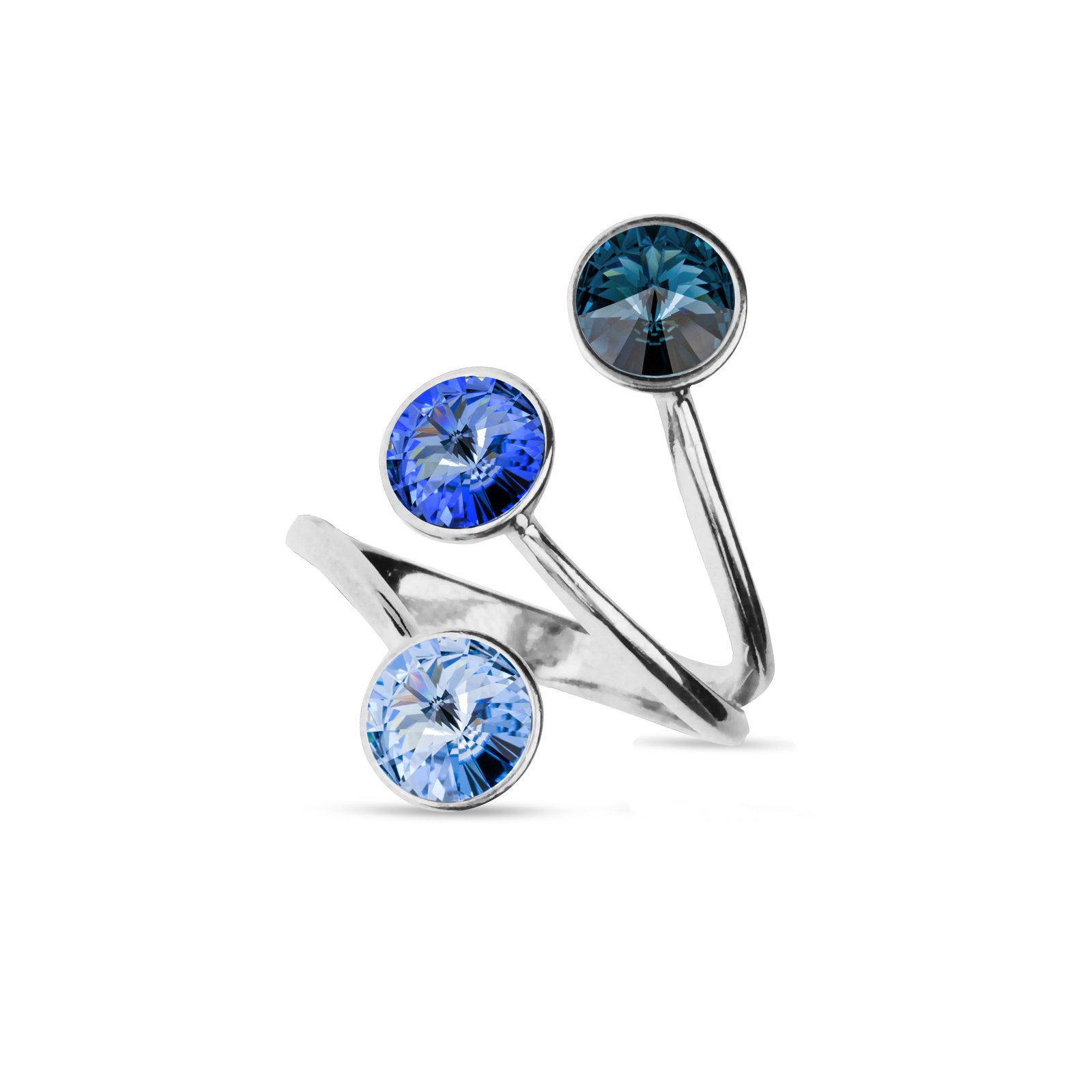 

Серебряное кольцо SPARK Rotundus со Swarovski модели PJ1122SS29MLS1