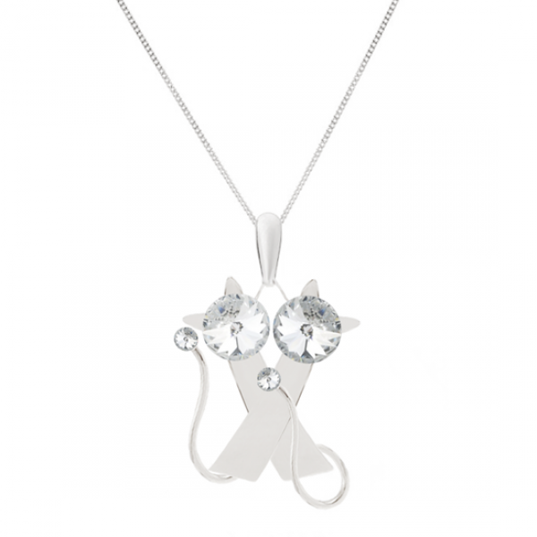

Кулон с цепочкой KOBI DVE KOCKY со Swarovski модели 7430-5642-02-32