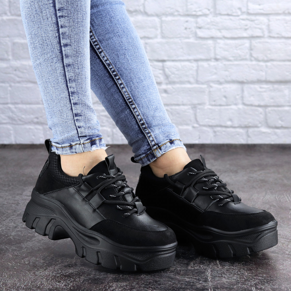 

Женские кроссовки Fashion Neko 2067 37 размер 23,5 см Черный