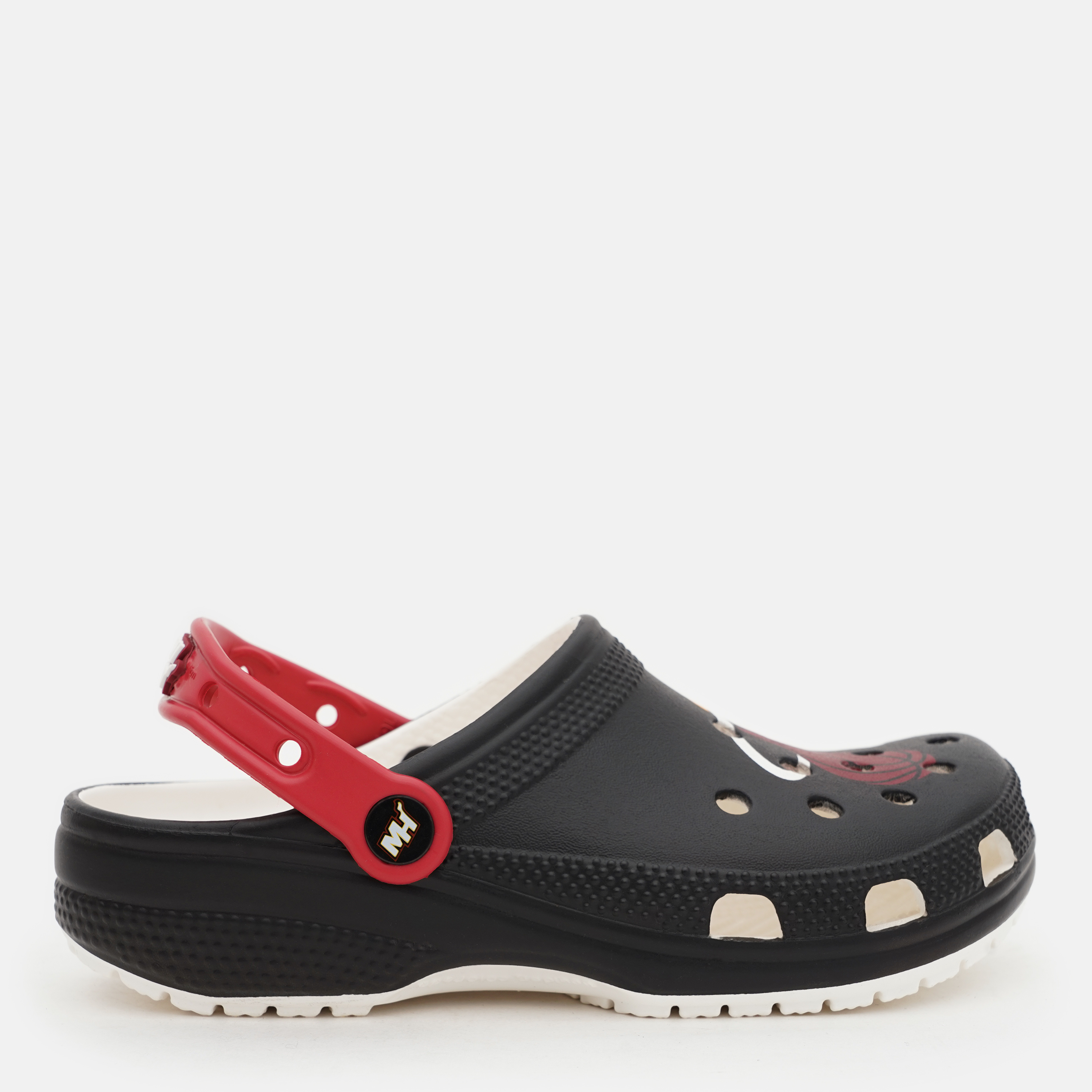 Акція на Жіночі крокси Crocs NBA Miami Heat Classic Clog 208861-001 37-38 (M5/W7) 23 см Black від Rozetka