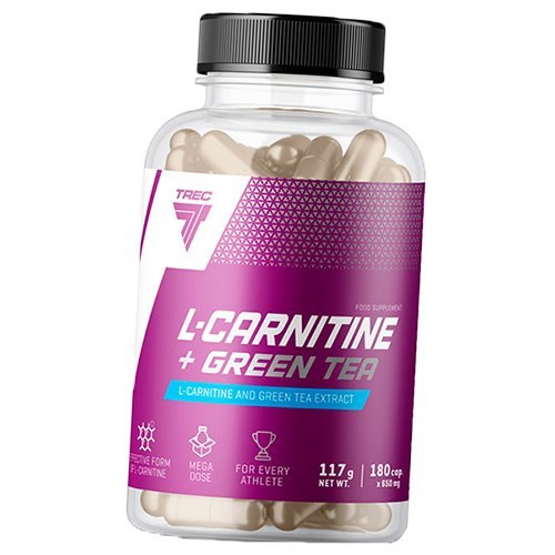 

L-Carnitine + Green Tea Trec Nutrition 180капс (02101009)